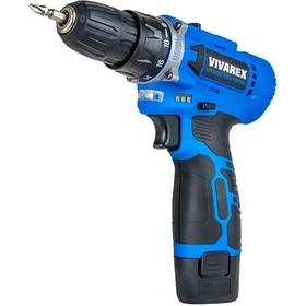 دریل شارژی ویوارکس مدل VR1215V-2B ظرفیت ۱۲ ولت با ۲ باتری اتوماتیک
